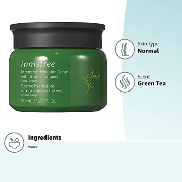 Innisfree Green Tea Seed Intensive Hydrating Cream – 1.69 Fl Oz