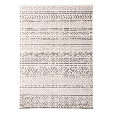 Rugshop Geometric Boho Area Rug 5' x 7' - Stylish & Durable