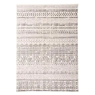 Rugshop Geometric Boho Area Rug 5' x 7' - Stylish & Durable