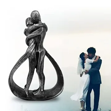 Shinesorc Romantic Couple Sculpture Gift for Special Occasions