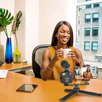 MINIFOCUS Triple Cold Shoe Extension Bar Mount, Aluminum Alloy Hot Shoe Mount Bracket with 1/4" Thread Holes for DSLR Camera Microphone Tripod LED Video Light Flashlight