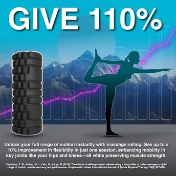 Premium 321 Strong Foam Roller for Muscle Recovery