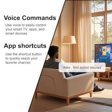 Luyeper Voice Remote for Amazon Fire Stick & TVs