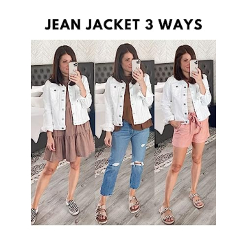 Stylish Luvamia Women's Denim Jacket - Casual and Chic