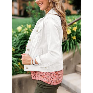 Stylish Luvamia Women's Denim Jacket - Casual and Chic