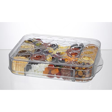 Prodyne On Ice Charcuterie & Deviled Eggs Platter Set