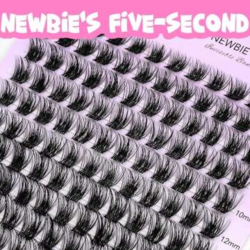 VEYESBEAUTY Eyelash Extensions Easy DIY False Lashes