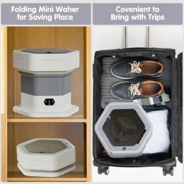 Compact Portable Washing Machine - 10L