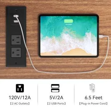 YITAHOME 47" Farmhouse Buffet Cabinets with Sliding Barn Door, Coffee Bar with Goblet Holder & Power Outlet, Sideboard Buffet Cabinets with Storage for Kitchen, Living Room (White)