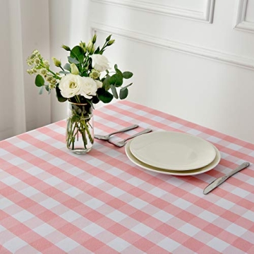 Maxmill Checkered Tablecloth - Stain and Wrinkle Resistant