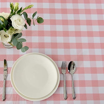 Maxmill Checkered Tablecloth - Stain and Wrinkle Resistant
