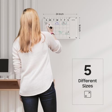 Stylish Oversize Acrylic Wall Calendar for Easy Planning