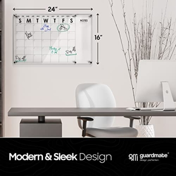 Stylish Oversize Acrylic Wall Calendar for Easy Planning