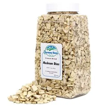 Harmony House Premium Freeze-Dried Mushroom Dices 1.5 oz