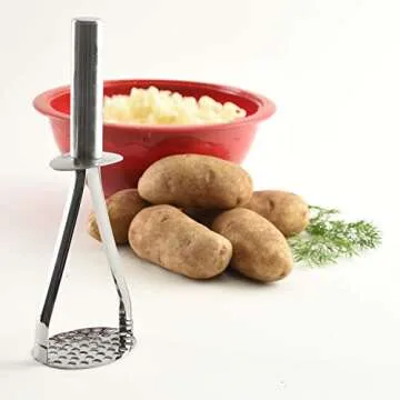 Premium NORPRO 1231 Krona Stainless Steel Potato Masher