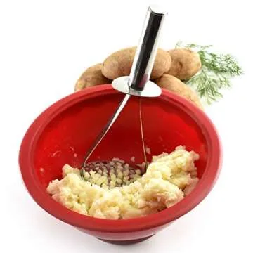 Premium NORPRO 1231 Krona Stainless Steel Potato Masher