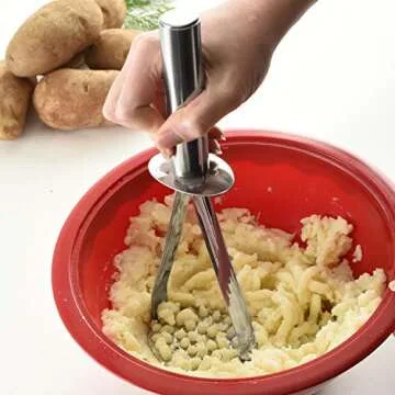 Premium NORPRO 1231 Krona Stainless Steel Potato Masher