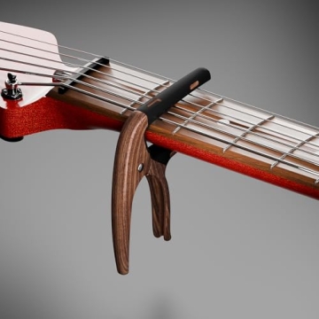 Capo for Acoustic and Electric Guitars - Rosewood Finish