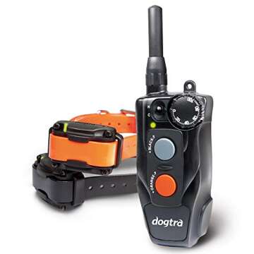 Dogtra 202C Remote Training E-Collar - Waterproof, Small, Adjustable Levels for Effective Training