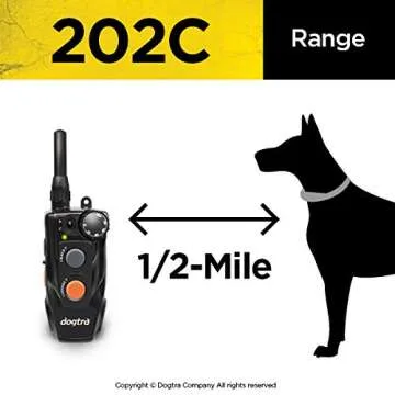 Dogtra 202C Remote Dog Training E-Collar for Small Dogs