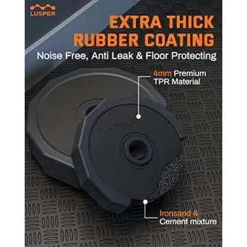 Lusper Dumbbell Set Adjustable Weights, 66LB Free Weight with 3 Modes, for Home Gym, Multiweight Used as Barbell, Kettlebell Star Collars, Fitness Exercise Equipment Men and Women