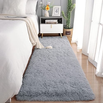 Soft Fluffy Runner Rug 2x6 Feet for Kids Rooms