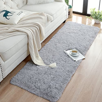 Soft Fluffy Runner Rug 2x6 Feet for Kids Rooms