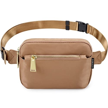 ZORFIN Fanny Packs for Women Men: Crossbody Belt Bag with Adjustable Strap - Fashion Waist Packs for...