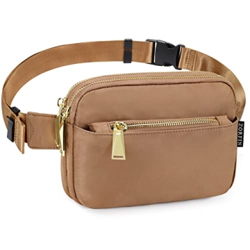 ZORFIN Fanny Pack: Stylish Crossbody Belt Bag for All