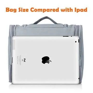 HOKEEPER Waterproof Hanging Toiletry Bag for All