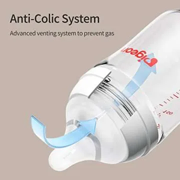 Pigeon Silicone Nipple (SS) with Latch-On Line, Natural Feel, 0+ Months, 4 Counts