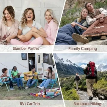 KingCamp XL Warm Sleeping Bag for Camping & Hiking