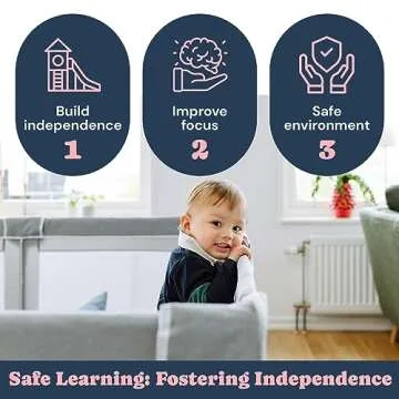 TODALE Baby Playpen Extra Large 70”×59” for Safe Play