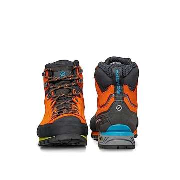 SCARPA Men's Zodiac Tech GTX Waterproof Gore-Tex Boots for Hiking and Mountaineering - Tonic - 9