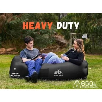 WEKAPO Inflatable Lounger Air Sofa for Adventure & Comfort