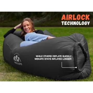 WEKAPO Inflatable Lounger Air Sofa for Adventure & Comfort