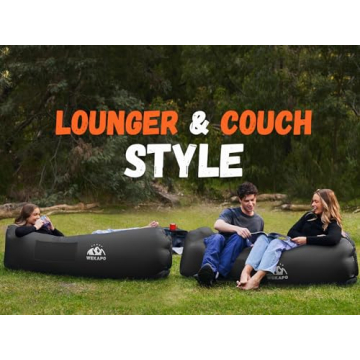 WEKAPO Inflatable Lounger Air Sofa for Adventure & Comfort