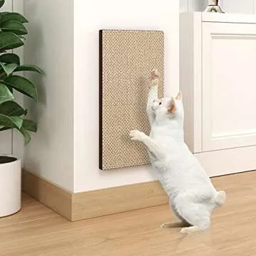 WAY BASICS Wall Mounted Cat Scratcher with Catnip