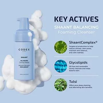 Codex Labs Shaant Cleanser - Oil Control & Acne Treatment