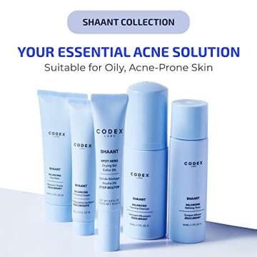 Codex Labs Shaant Cleanser - Oil Control & Acne Treatment