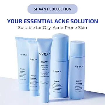 Codex Labs Shaant Cleanser - Oil Control & Acne Treatment
