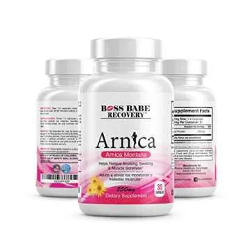 Boss Babe Recovery Arnica Montana Capsules for Fast Healing