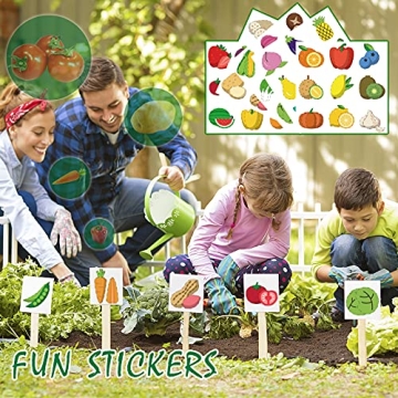 Kids Gardening Tools Set with Wheelbarrow for Outdoor Fun