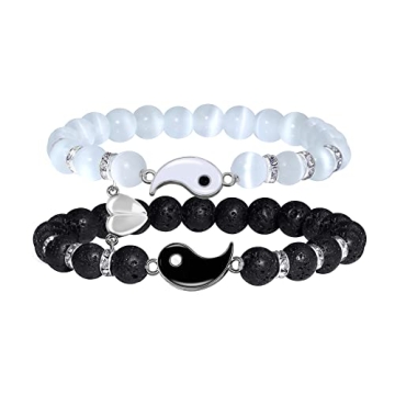 Magnetic Bracelets for Couples - Heartfelt Togetherness Gift
