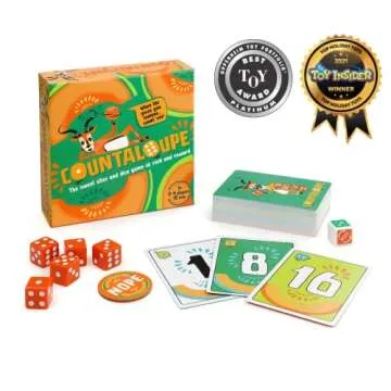 Bananagrams Countaloupe: Slice and Dice STEM Game for Kids Age 7+
