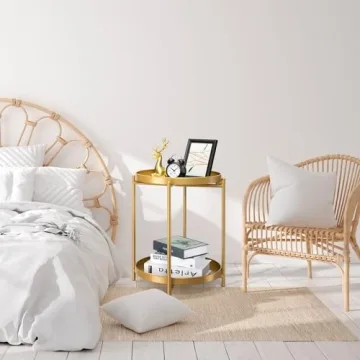 danpinera 2-Tier End Table - Versatile Outdoor Decor