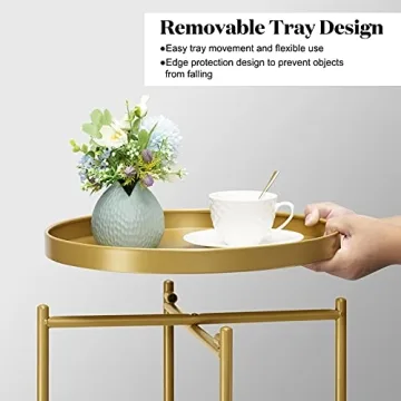 danpinera 2-Tier End Table - Versatile Outdoor Decor