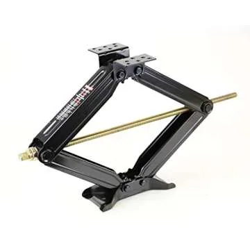 ROCKMAN RV Camper Trailer Stabilizer Leveling Scissor Jacks - 24" 7500lbs Set of 2