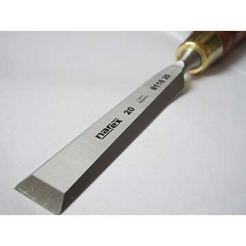 Narex Czech Steel Premium 4 pc set 6 (1/4), 12 (1/2), 20 (3/4), 26 (1) mm Chisels w/Hornbeam Handles