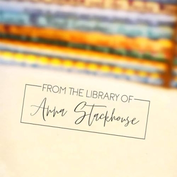 Custom Self-Inking Teacher Stamps | 49 Designs | Fun Teacher Phrases | Grading Made Easy | Classroom, Teacher and Library Book Stamps (from The Library of Fancy, Large)